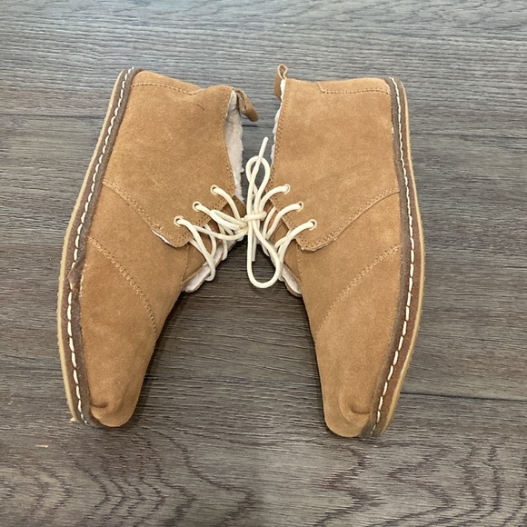 NEW! Toms Botas Desert Chukka Boots moccasins | Tan | Size 9 - Picture 5 of 12